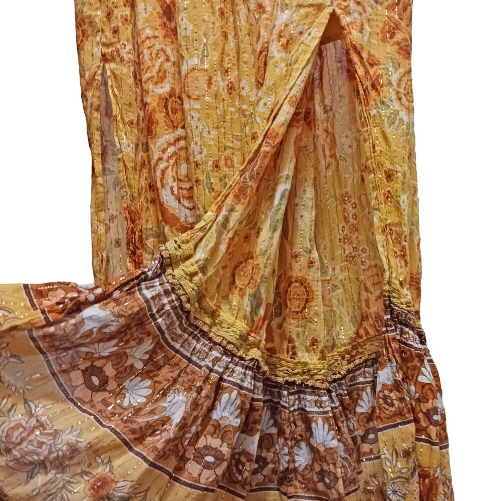 Spell & The Gypsy gold boho skirt - excellent condition size small - Picture 4 of 7